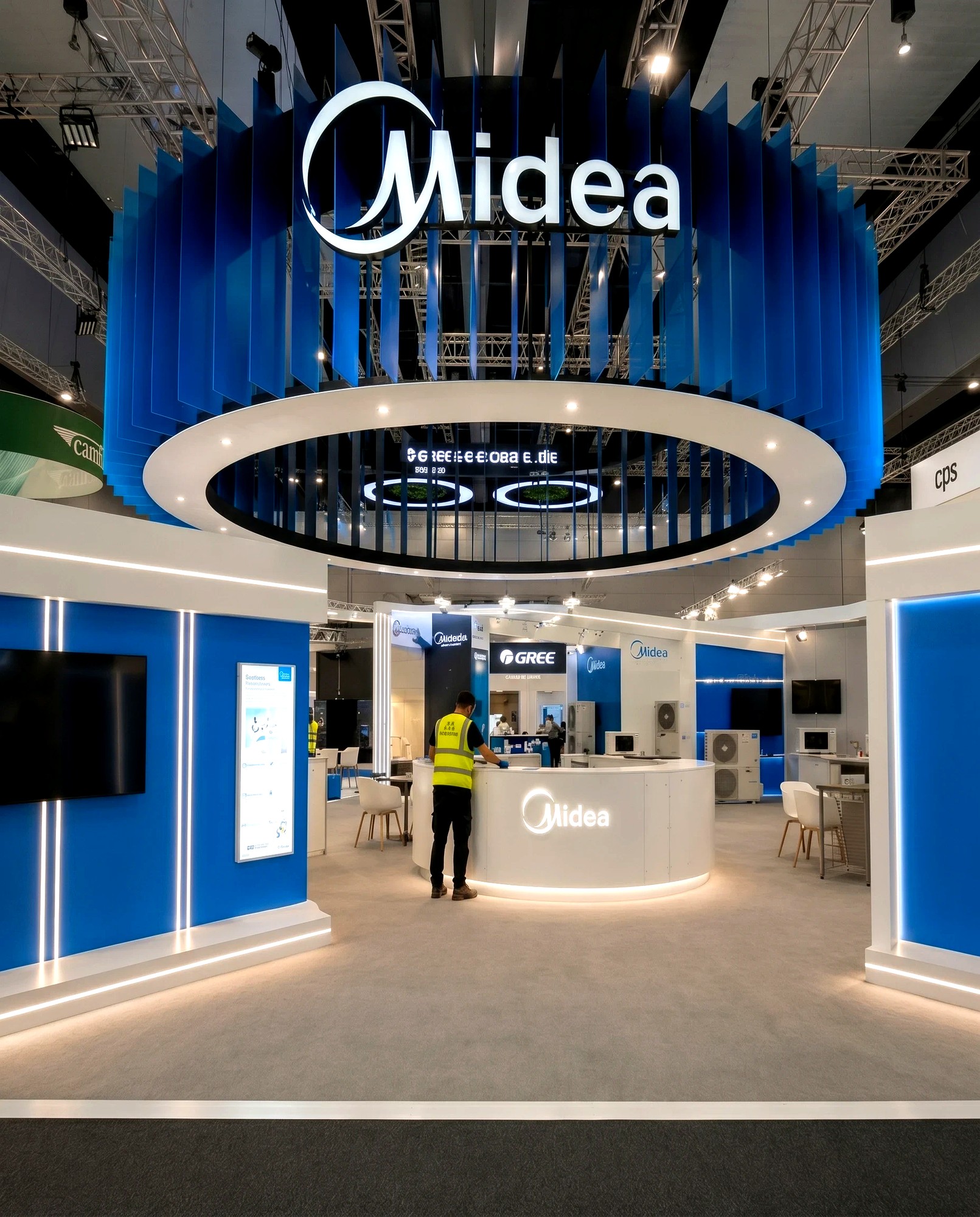 Midea expo installation
