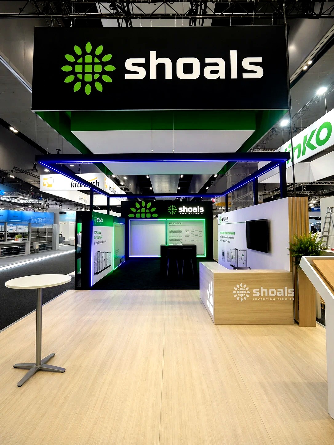 Shoals exhibition stand